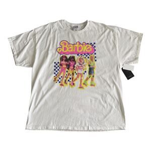Junk Food Barbiecore Retro Graphic Tees XL 90’s Style Dopamine Spell Out Neon